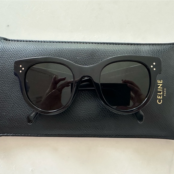 Celine sunglasses, CL4003IN, shiny black - Picture 2 of 6